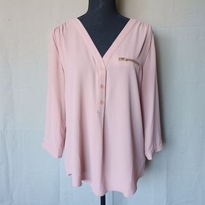 F21 V-Neck Women's Top